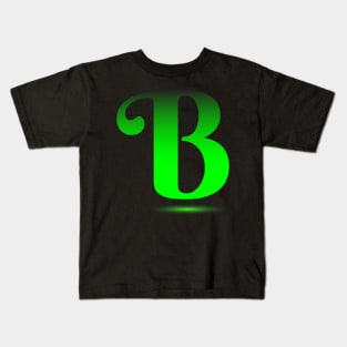 Letter B beautiful letters Kids T-Shirt